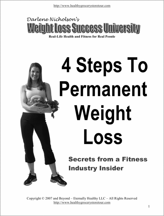 Product picture 4 steps to weight loss